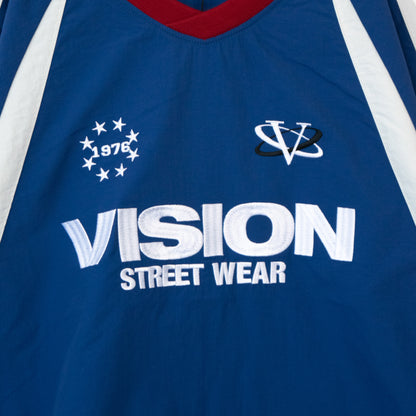 VISION STREET WEAR Nylon Pullover BLUE