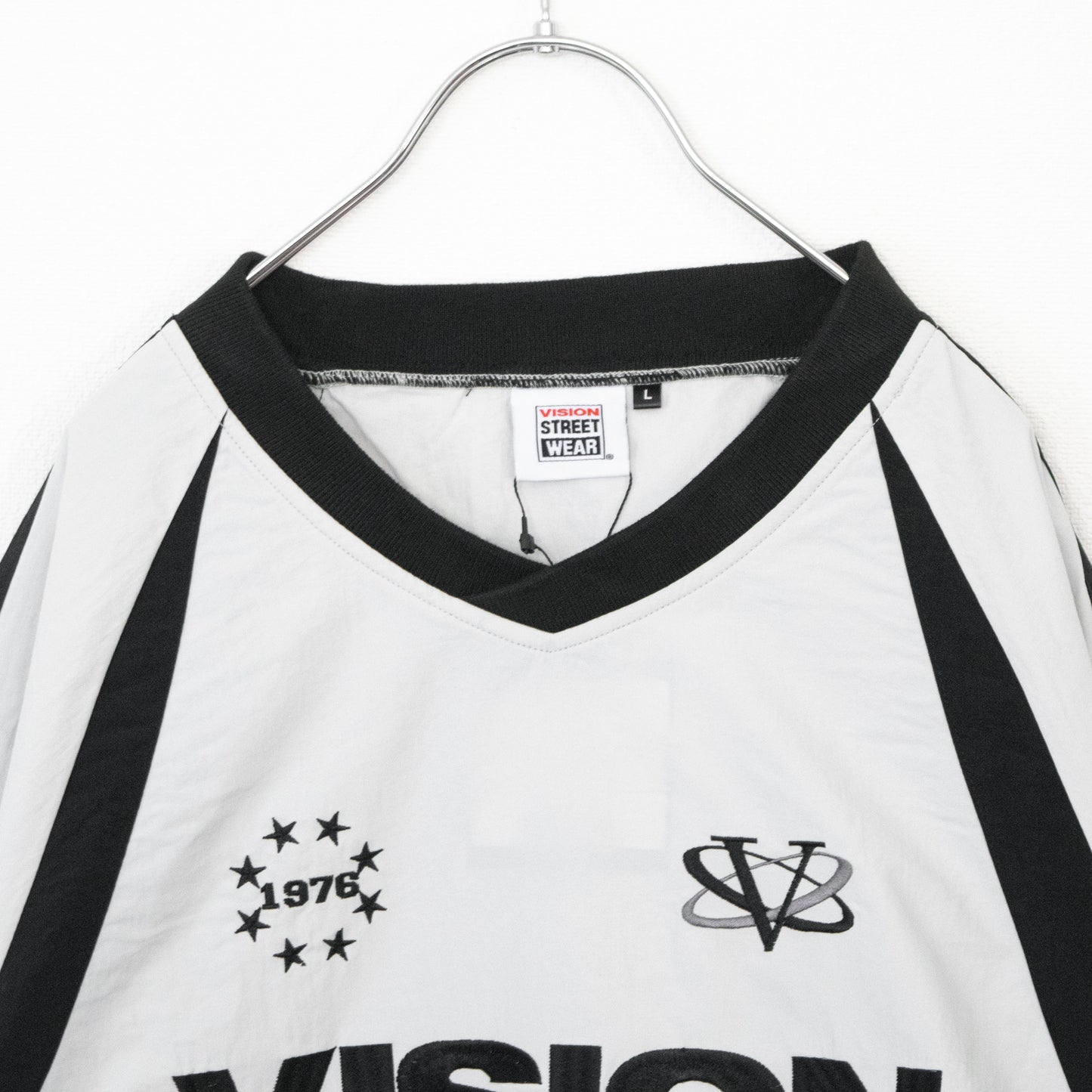 VISION STREET WEAR Nylon Pullover WHITE