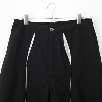VISION STREET WEAR ナイロンウェーブ切替パンツ BLACK