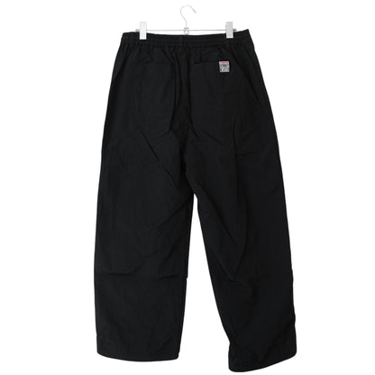 VISION STREET WEAR ナイロンウェーブ切替パンツ BLACK