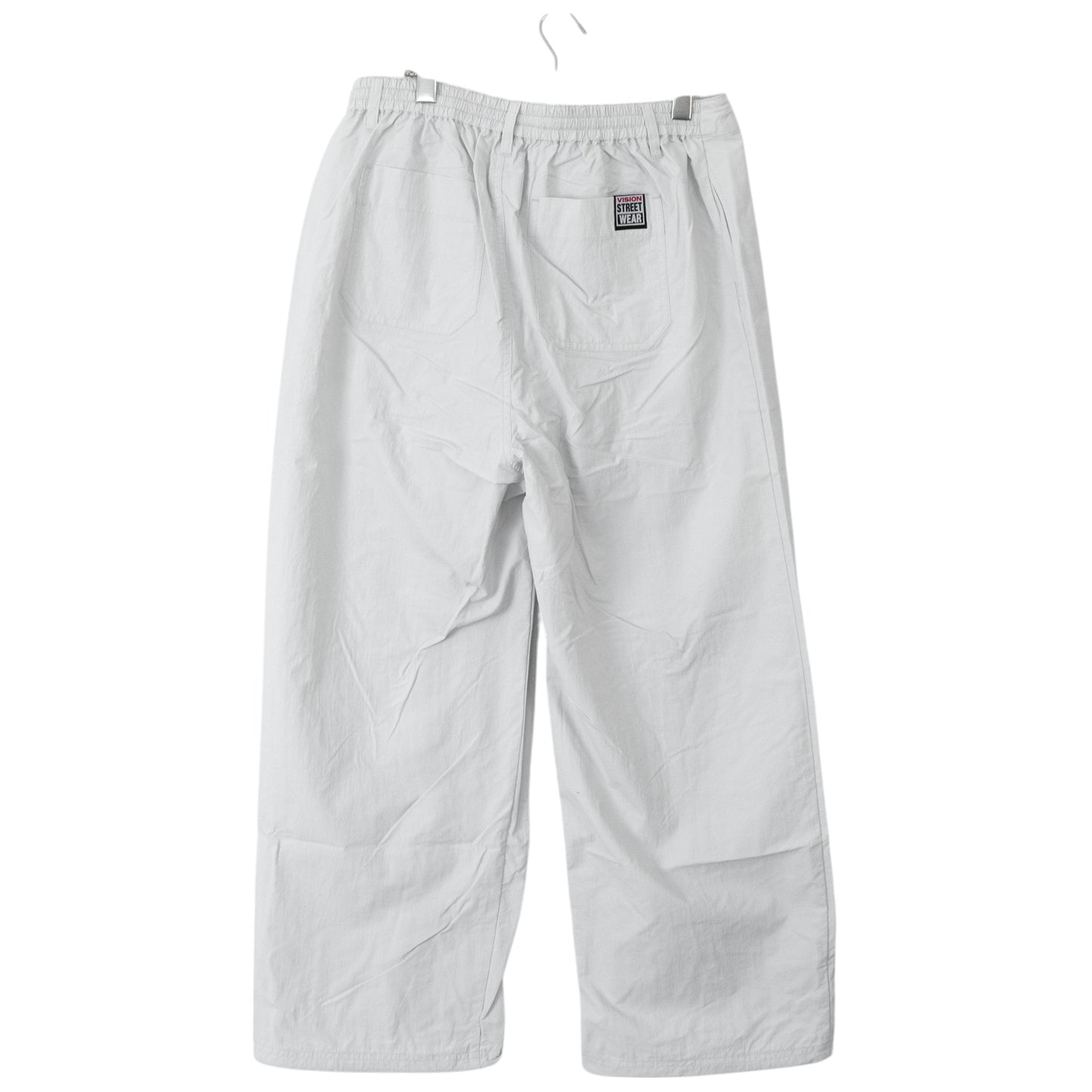 VISION STREET WEAR ナイロンウェーブ切替パンツ WHITE