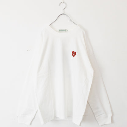 ハート CAT ロンT WHITE