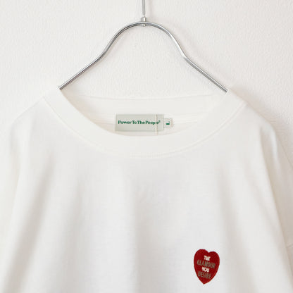 ハート CAT ロンT WHITE