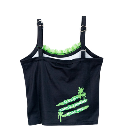 ACDC RAG グルーミー Sophie Powers コラボレーション キャミソール BLACK GREEN