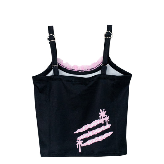 ACDC RAG グルーミー Sophie Powers コラボレーション キャミソール BLACK PINK