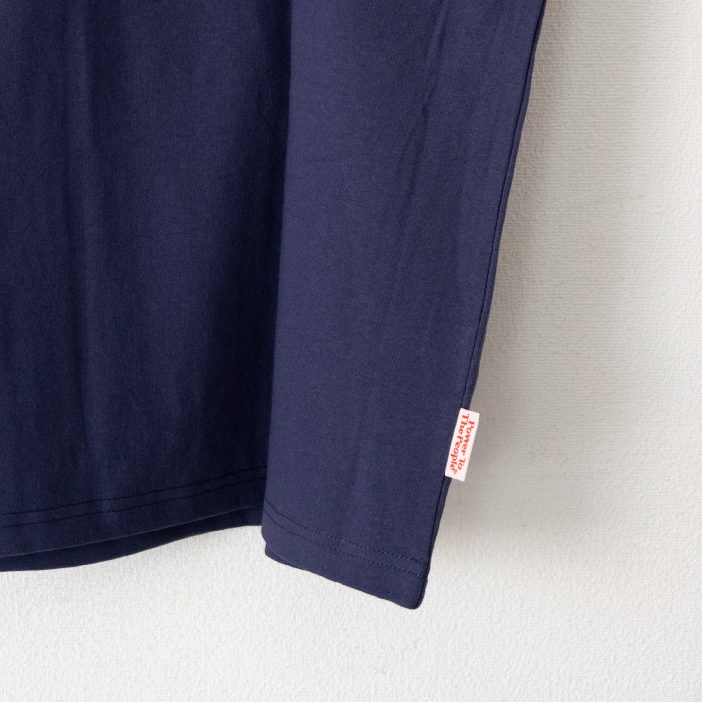 POWER TO THE PEOPLE JAPAN Series DARUMA 刺繍 半袖 Tシャツ NAVY