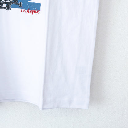 VISION STREET WEAR Betty Boop Graffiti T-shirt WHITE/RED