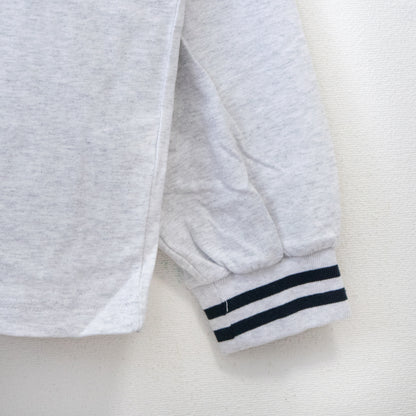 VISION STREET WEAR リブライン切り替え ロンT GRAY グレー