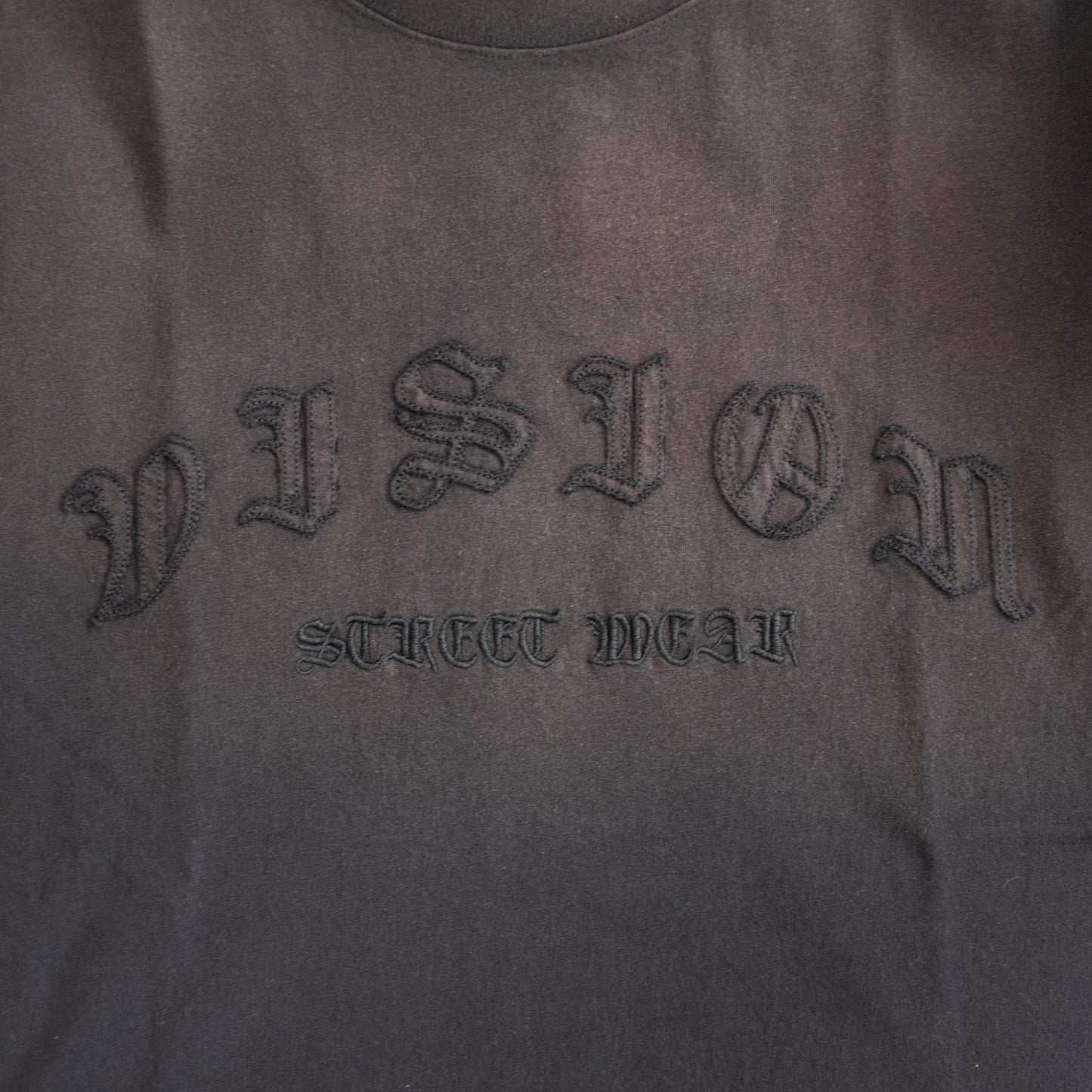 VISION STREET WEAR ヴィンテージワッペンTシャツ BLACK