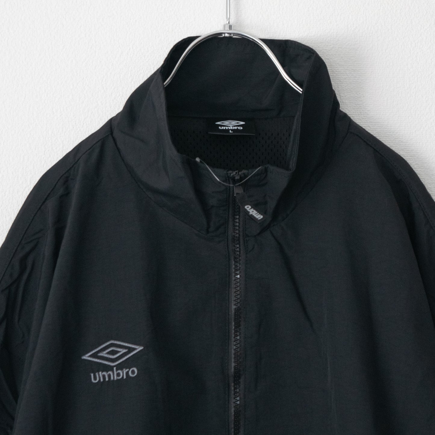 UMBRO 切替 アノラック パーカー BLACK