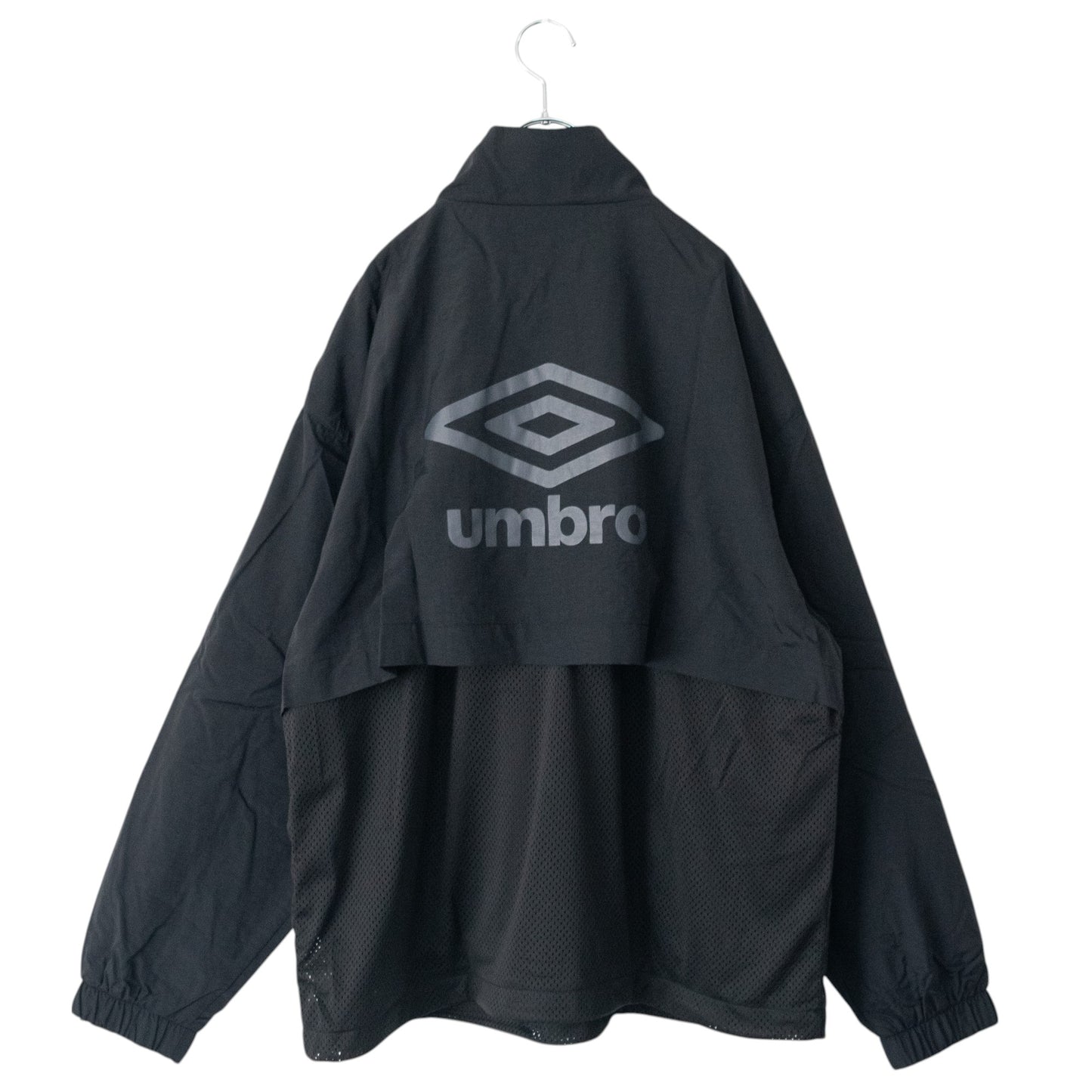 UMBRO 切替 アノラック パーカー BLACK