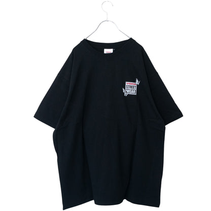VISION STREET WEAR Butterfly Mag Logo T-Shirt BLACK