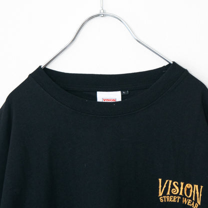 VISION STREET WEAR スケーター トランプ Tシャツ BLACK