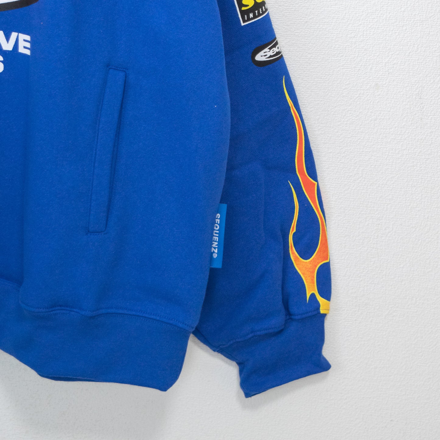 SEQUENZ/SQNZ Racing Pullover Hoodie Parka BLUE