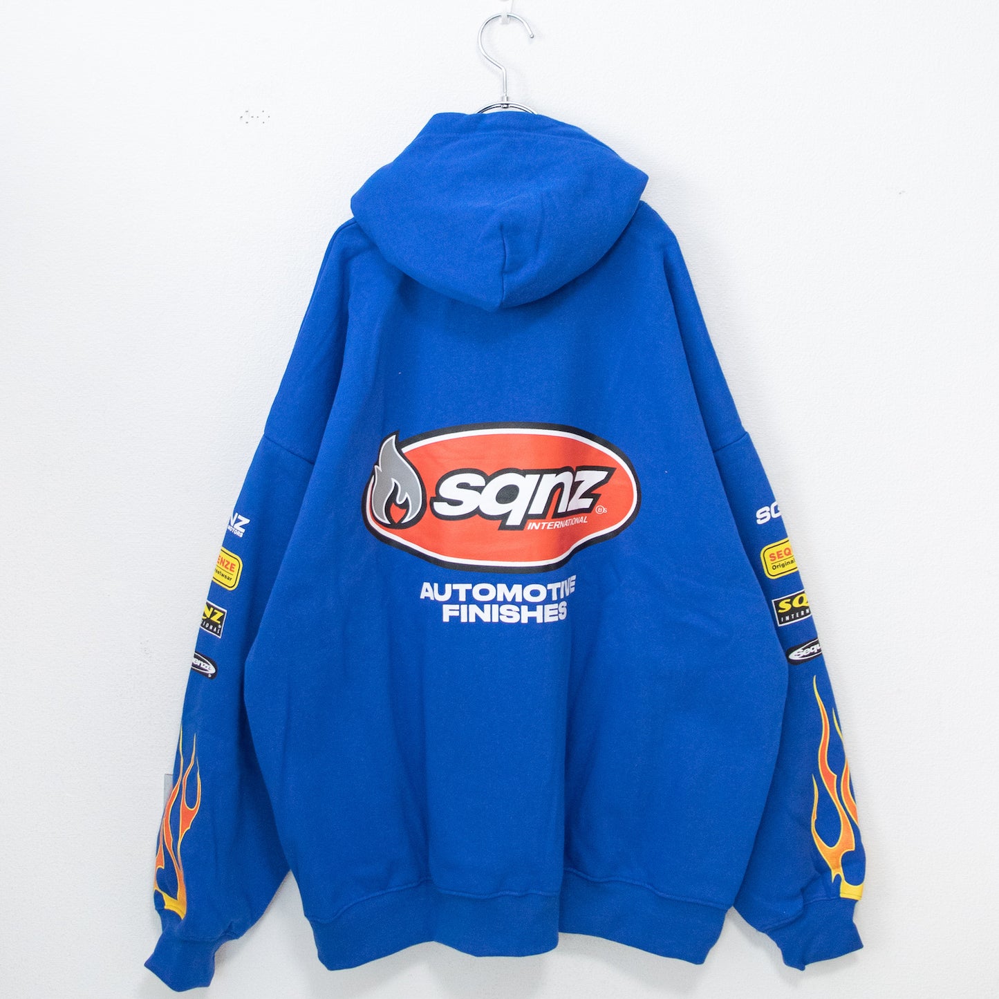 SEQUENZ/SQNZ Racing Pullover Hoodie Parka BLUE