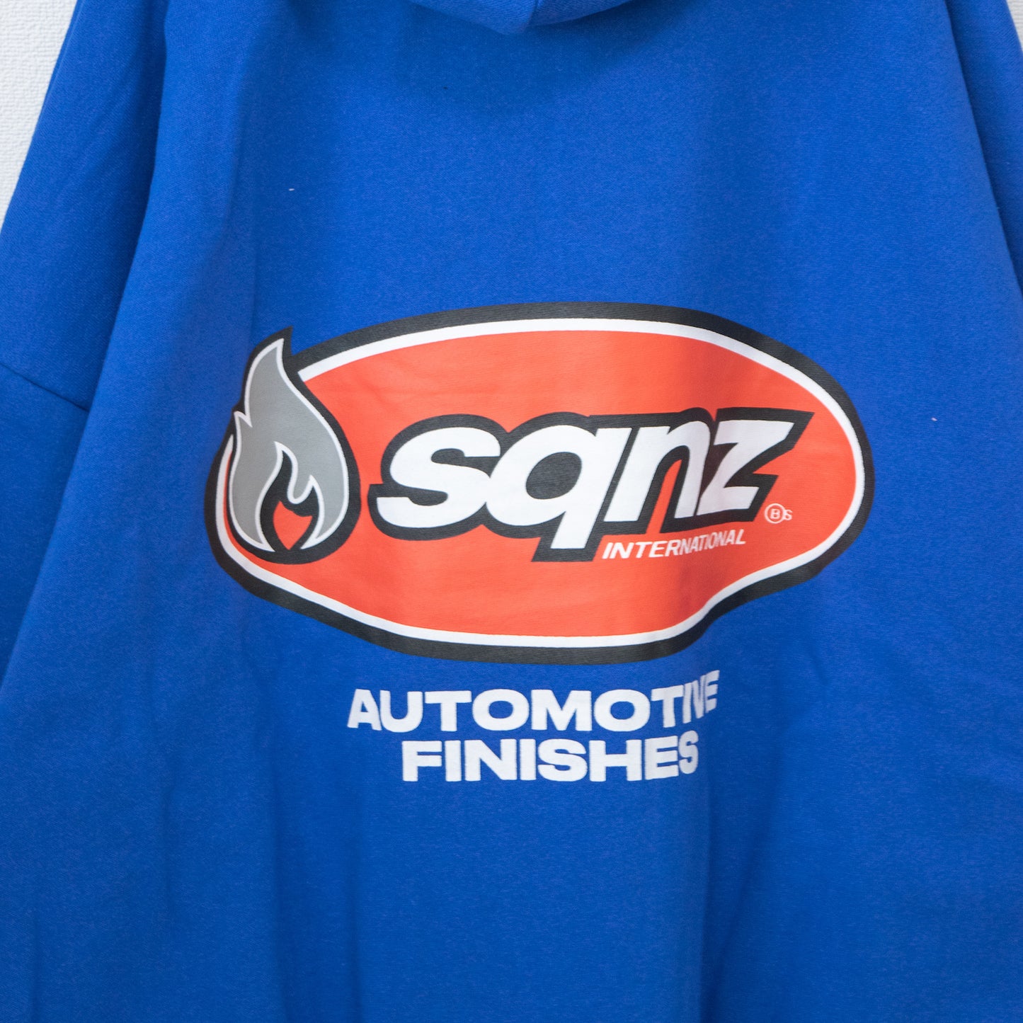 SEQUENZ/SQNZ Racing Pullover Hoodie Parka BLUE