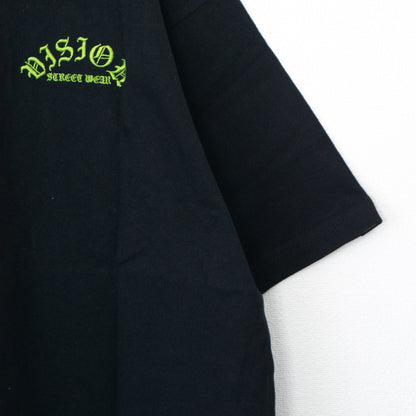 VISION STREET WEAR ANGEL スケーター Tシャツ BLACK