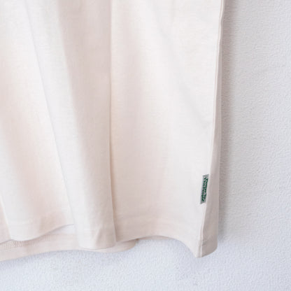 POWER TO THE PEOPLE Cream Soda Embroidered T-Shirt in White/Blue