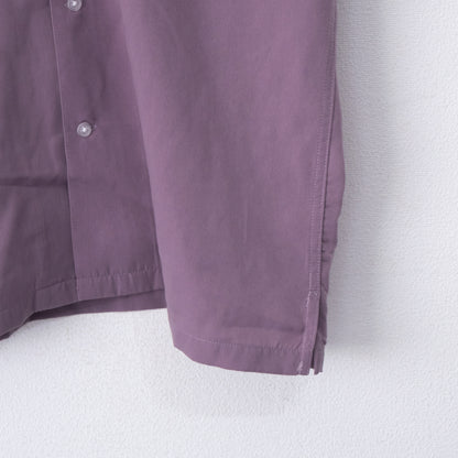 POWER TO THE PEOPLE JAPAN Series MANEKINEKO Open-Collar Short-Sleeve Shirt in PINK PURPLE