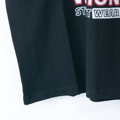 VISION STREET WEAR Sanrio Hello Kitty Front/Back T-Shirt BLACK