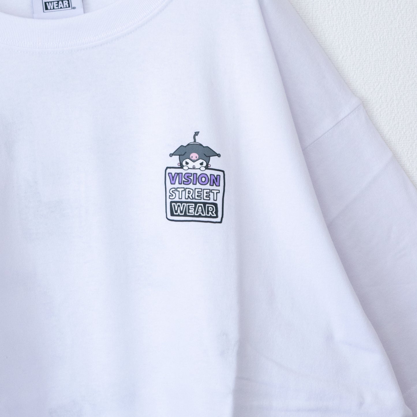 VISION STREET WEAR Sanrio Kuromi T-shirt WHITE
