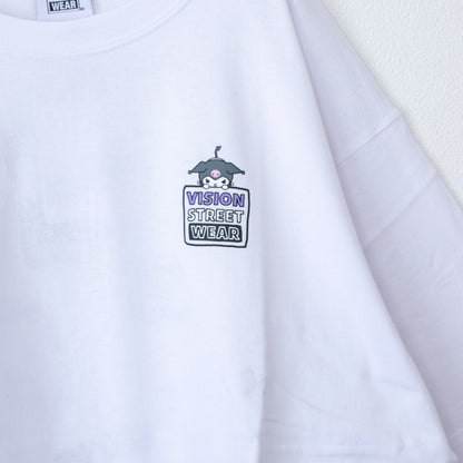 VISION STREET WEAR Sanrio Kuromi T-shirt WHITE