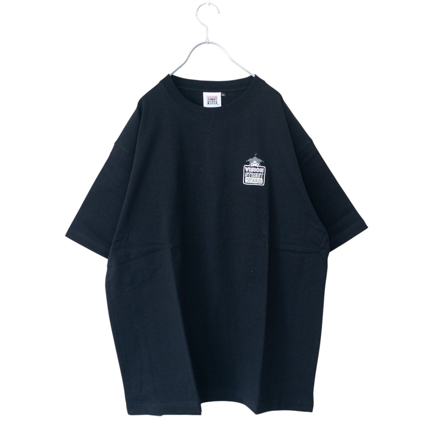 VISION STREET WEAR Sanrio Kuromi T-shirt BLACK