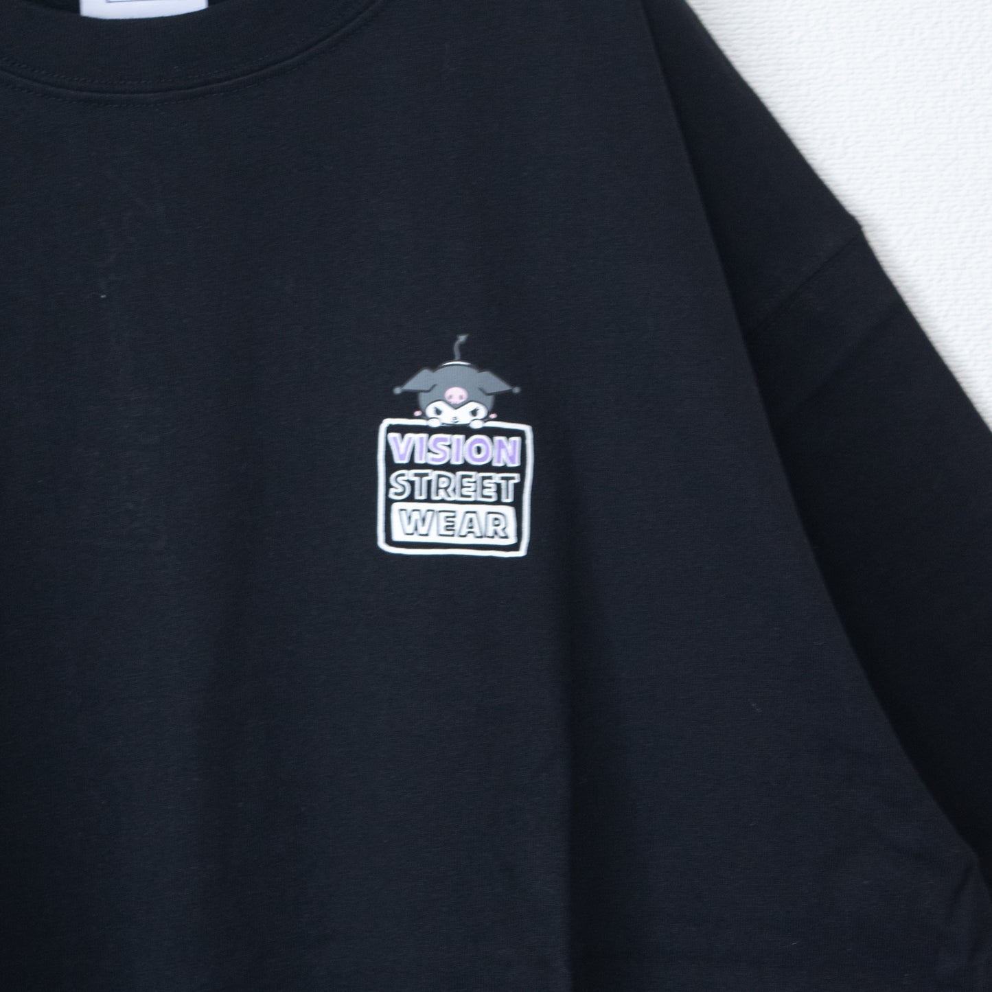 VISION STREET WEAR Sanrio Kuromi T-shirt BLACK