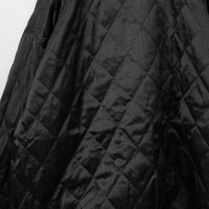 VISION STREET WEAR リバーシブル中綿サテンブルゾン BLACK