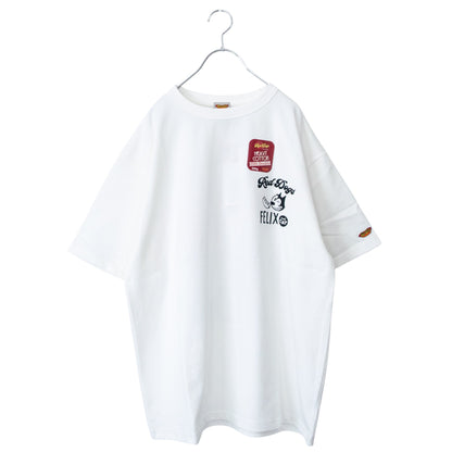 FELIX THE CAT RedDogs コラボ Tシャツ Beach WHITE