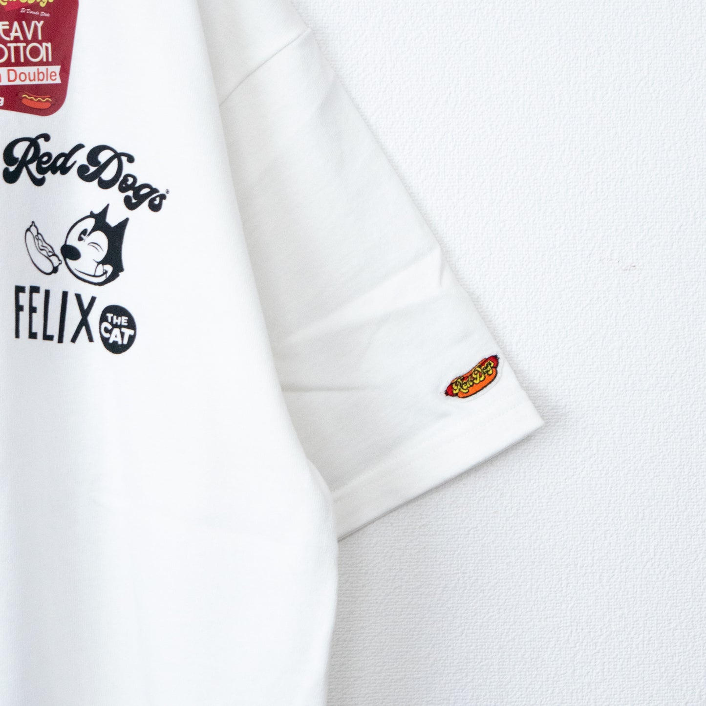 FELIX THE CAT RedDogs コラボ Tシャツ Beach WHITE