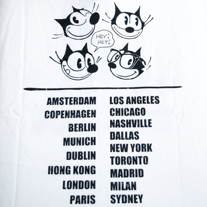 FELIX THE CAT  リンガー Tシャツ IVORY