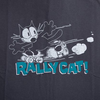 FELIX THE CAT  リンガー Tシャツ CHARCOAL
