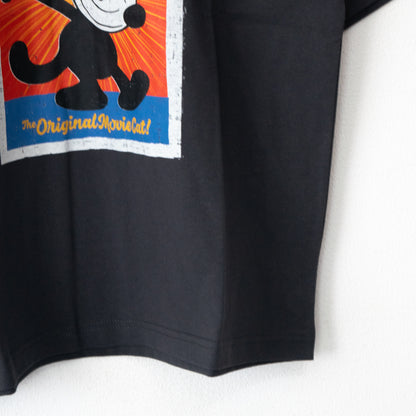 FELIX THE CAT Hat Poster T-Shirt CHARCOAL