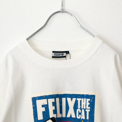 FELIX THE CAT Hat Poster T-shirt IVORY