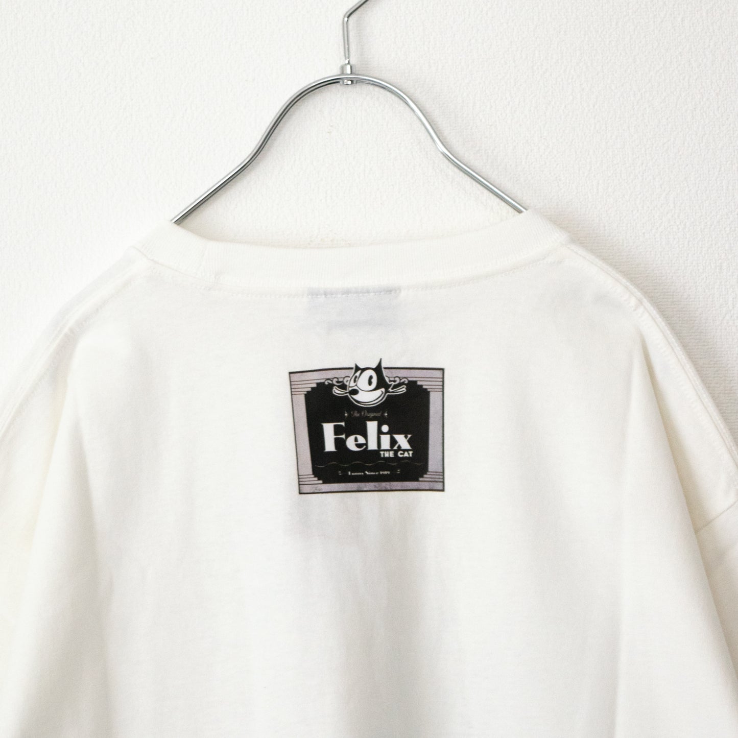 FELIX THE CAT Hat Poster T-shirt IVORY