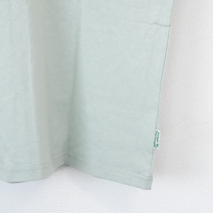 POWER TO THE PEOPLE タイガー刺繍 スカジャンTシャツ MINT BLUE