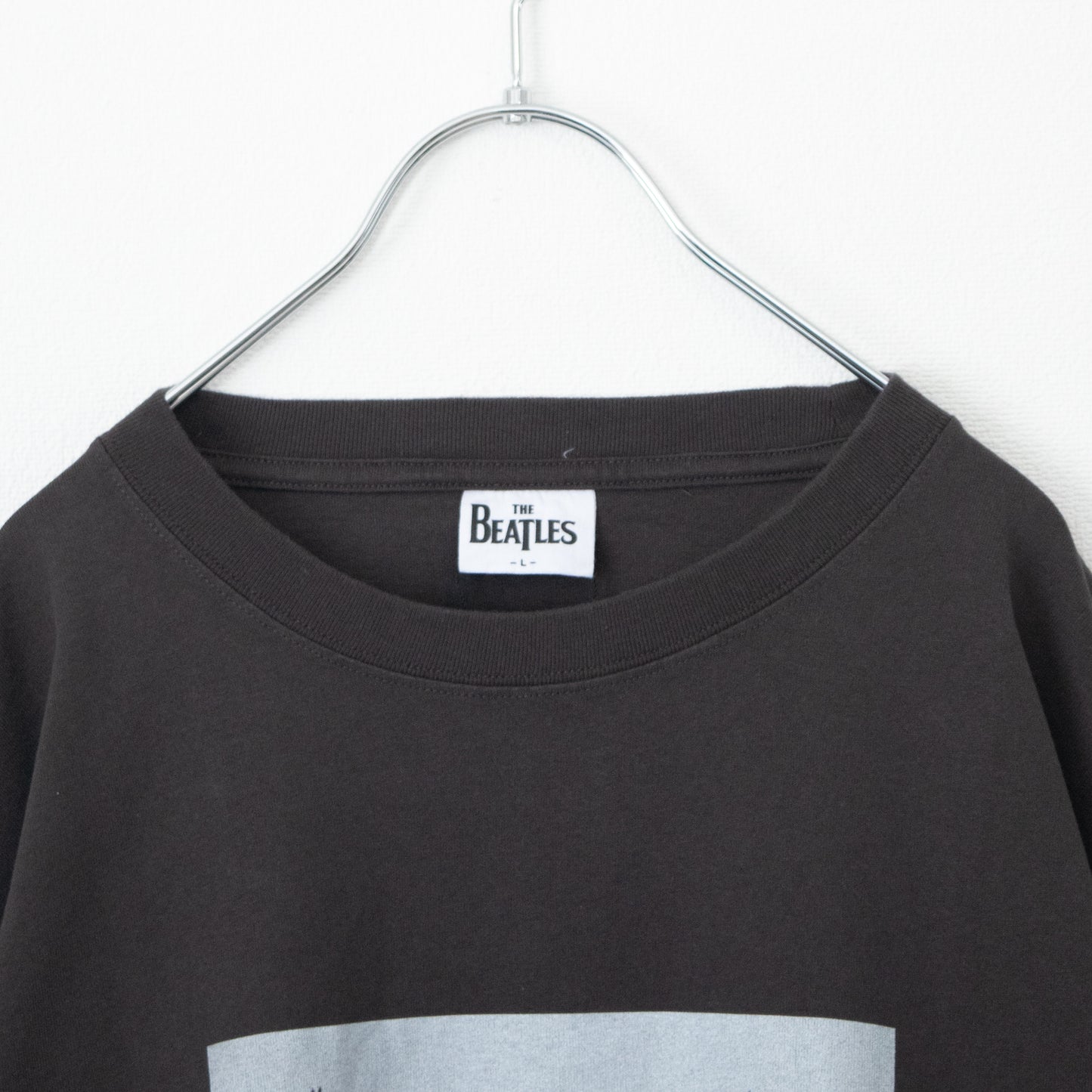 THE BEATLES Tour プリント Tシャツ CHARCOAL