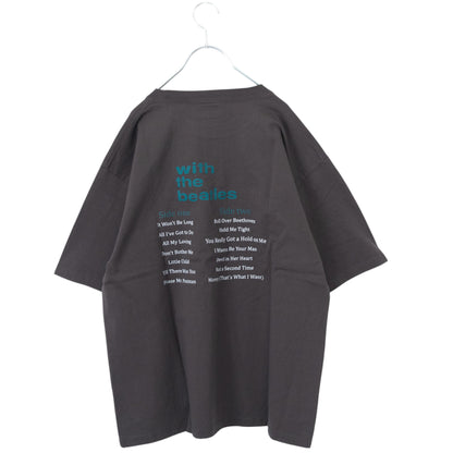 THE BEATLES Tour プリント Tシャツ CHARCOAL