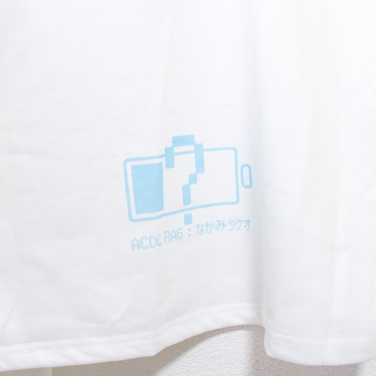 ACDC RAG 恋愛界隈01ちゃん BIG 長袖Tシャツ ロンT BLUE 水色