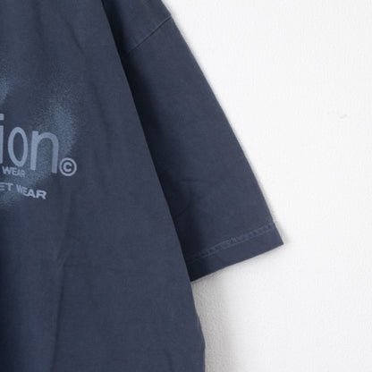Odd.Studio Graffiti T-shirt NAVY