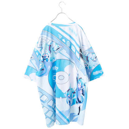 ACDC RAG Hatsune Miku Collaboration Series JCT-HM-HT-01 Huge T-Shirt WHITE