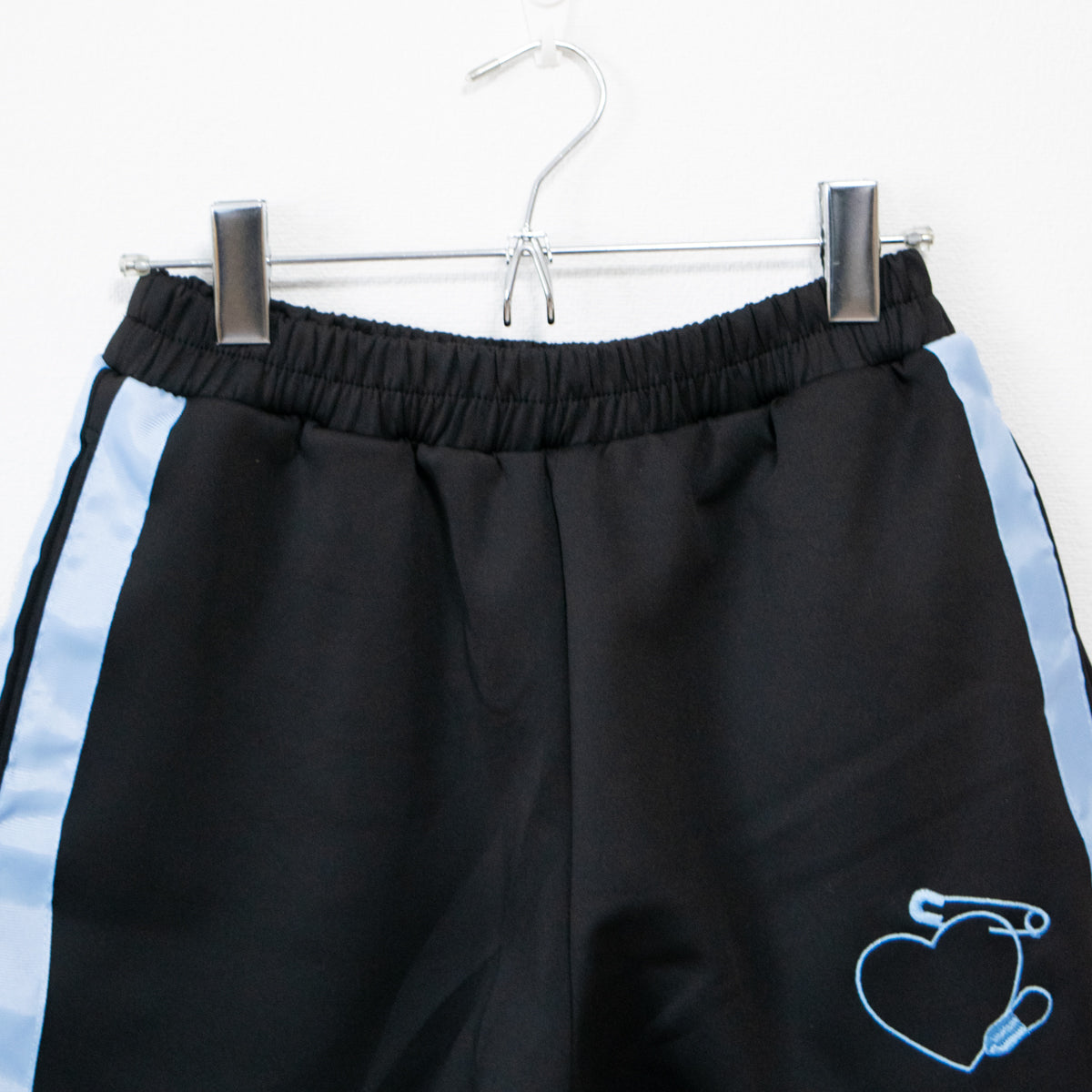 ACDC RAG Side Double Line Jersey Shorts BLACK/BLUE