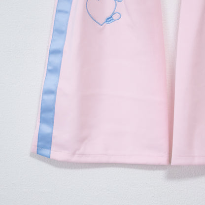 ACDC RAG サイドダブルライン ジャージ レッグウォーマー LIGHT PINK