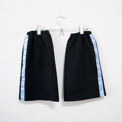 ACDC RAG Side Double Line Jersey Leg Warmers BLACK/BLUE