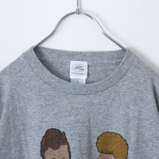 キャラクター Tシャツ BEAVIS AND BUTT-HEAD 座る MT1017 MT1018