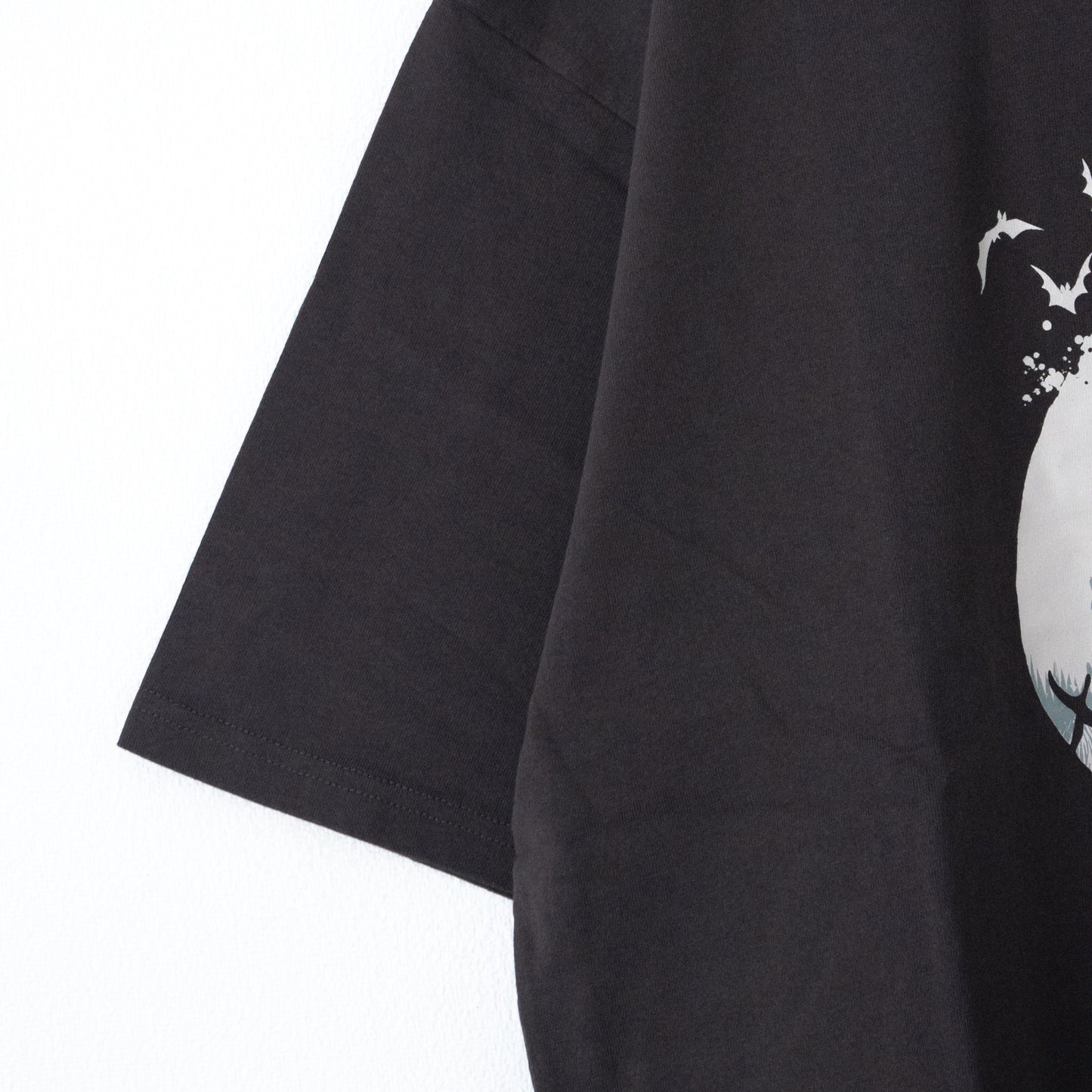 ナイトメアー・ビフォア・クリスマス Jack Face Tシャツ CHARCOAL