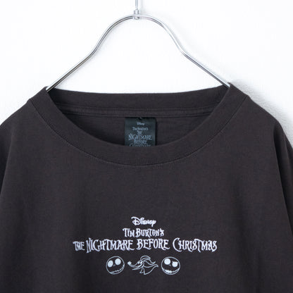 ナイトメアー・ビフォア・クリスマス Multi Illust Tシャツ CHARCOAL