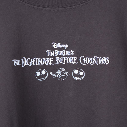 ナイトメアー・ビフォア・クリスマス Multi Illust Tシャツ CHARCOAL