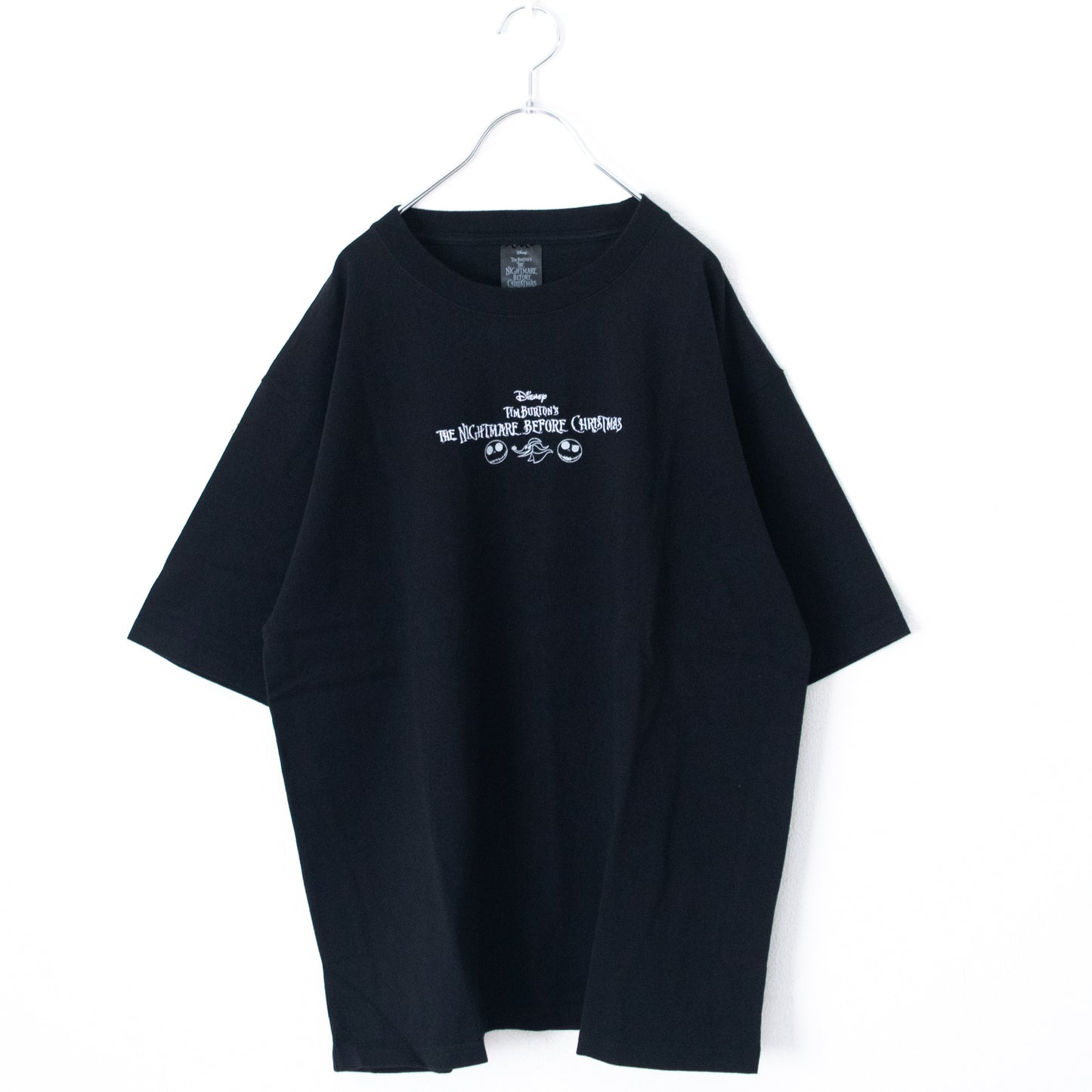 ナイトメアー・ビフォア・クリスマス Multi Illust Tシャツ BLACK